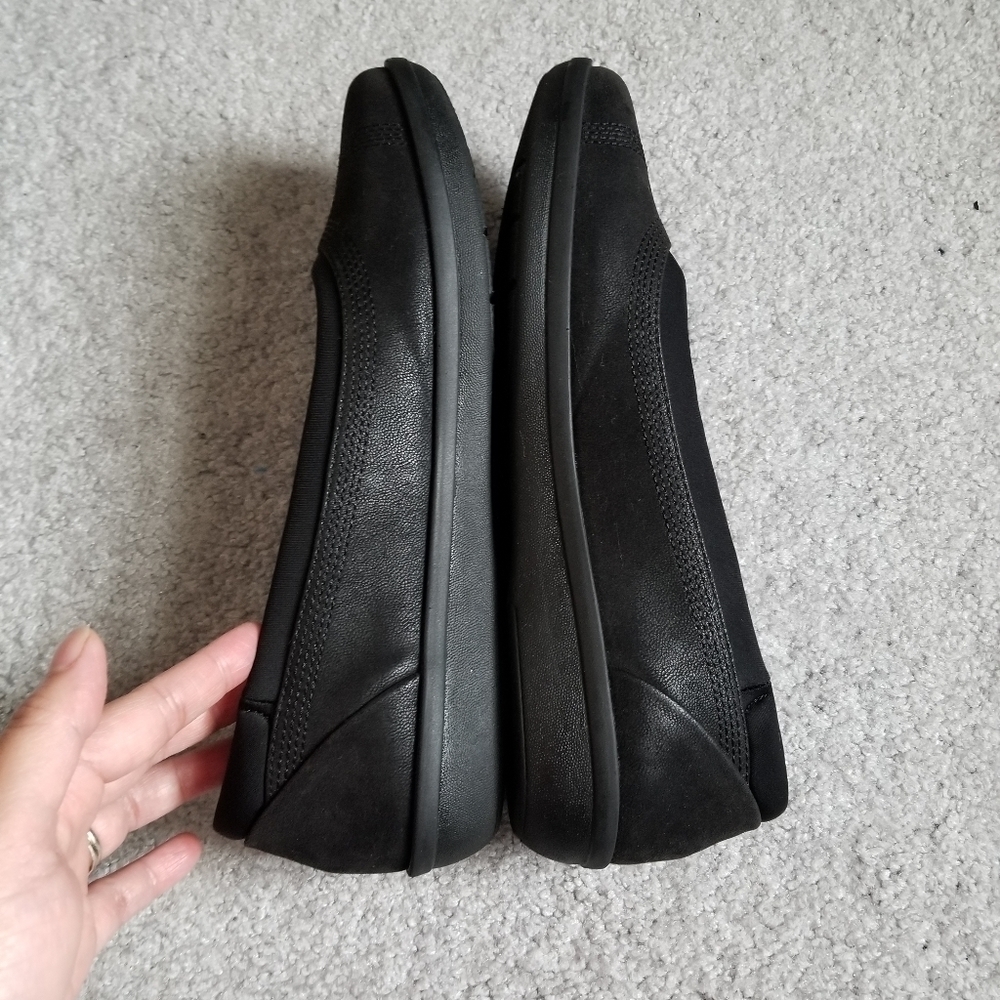 Cloudsteppers By Clarks Womens Black Platform Sli… - image 7